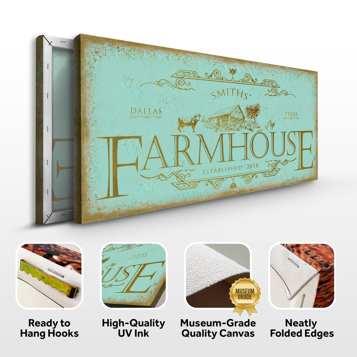Rustic Farmhouse Sign IV, photo 4 of 10