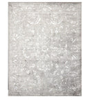 5' x 7' Loom Bloom Lara Erased Pattern Oriental Area Rug Silver, Gray, White