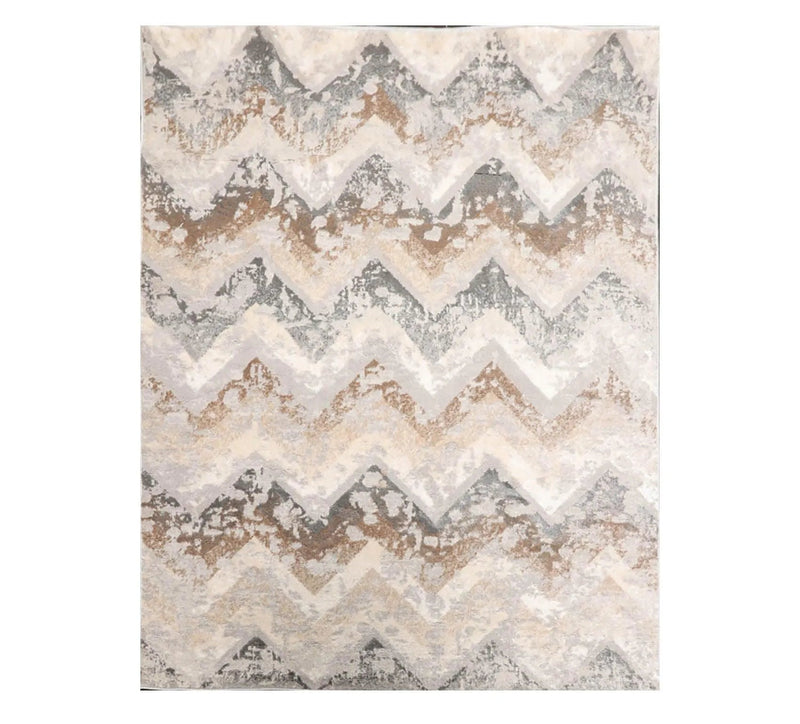 5' x 7' loomBloom  Lara Traditional Oriental Area Rug Gray, Beige, Brown