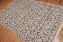 6' x 9' Hand Knotted Transitional 100% Wool Oriental Area Rug Gray