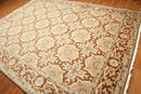 9' x 12' Traditional Oriental Area Rug 100% New Zealand wool New Beige