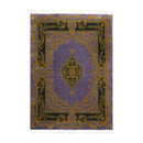 4x6 Black Needlepoint Hand Woven 100% Wool Oriental Area Rug