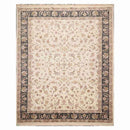 8'9'' x 11'10'' Hand Knotted Wool SinoPersian 200 KPSI Oriental Area Rug Cream