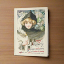 "A Happy Halloween" Antique Greeting Card