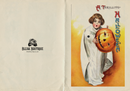 "A Thrilling Halloween" Antique Greeting Card