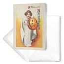 "A Thrilling Halloween" Antique Greeting Card