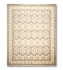 9' x 12' Hand knotted Wool Traditional Oriental Area Rug full pile 9x12 Beige