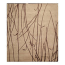 8' x 9'10" Hand Knotted Tibetan 100% Wool bamboo Modern Oriental Area Rug Camel