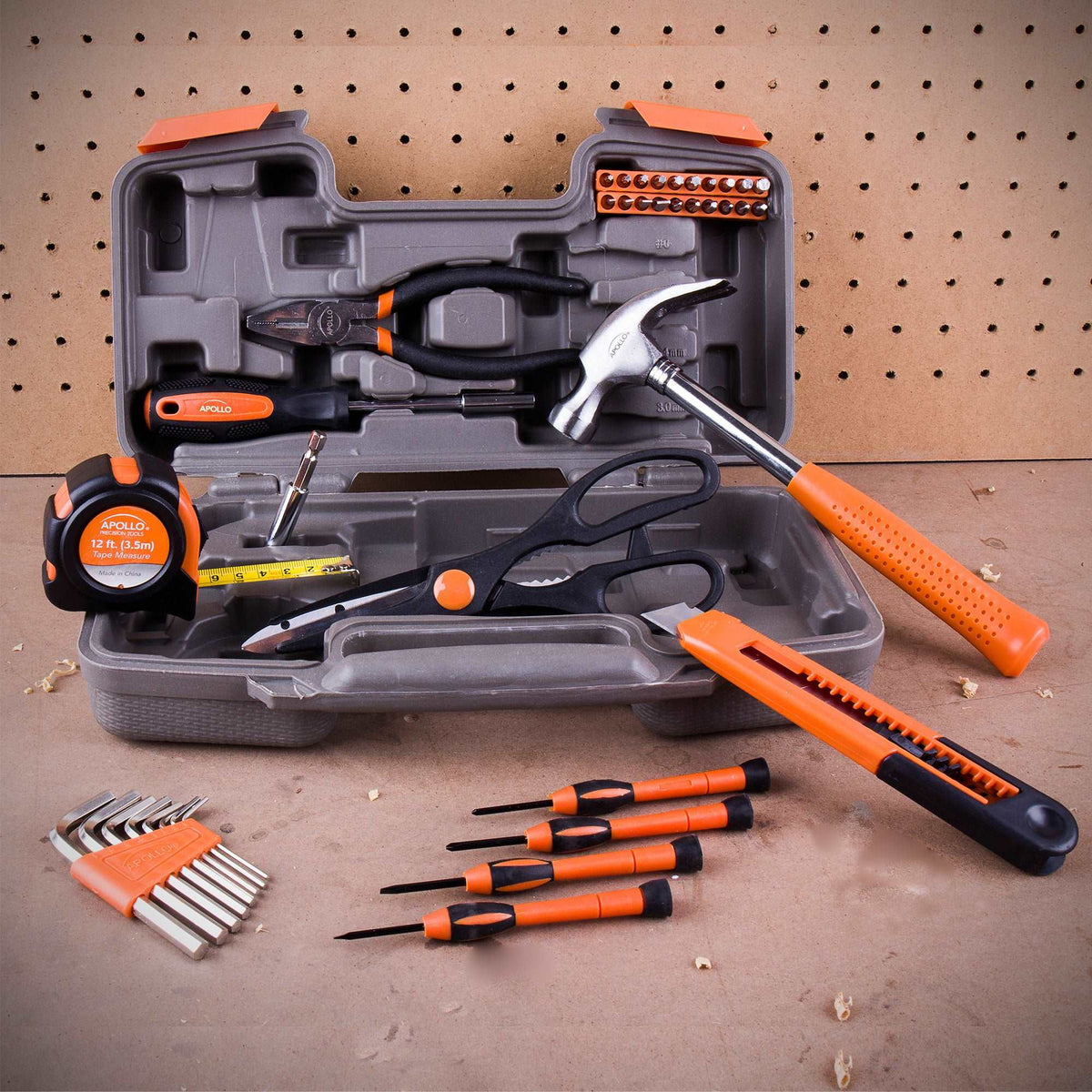 39 Piece General Tool Kit - DT9706OR, photo 13 of 17