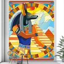 GobekUsa Egyptian Psychedelic Murals Tapestry Wall Hanging Hippie Bohemian Tarot Decor