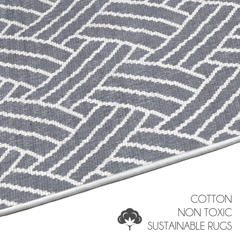 Sussexhome Sisal Collection 2 x 3 Foot Heavy Duty Low Pile Landing Rug Runner - Ultra