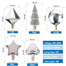 GobekUsa 3D Fireworks LED Bulb Star Night Light for Holiday Party Decoration