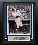 Aaron Judge in Action New York Yankees 8" x 10" Framed Baseball Photo by Dynasty Sports & Framing
