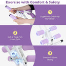 Ab Workout Equipment Foldable Abdominal Trainer Adjustable Ab Machine by LJGDeals