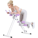 Ab Workout Equipment Foldable Abdominal Trainer Adjustable Ab Machine by LJGDeals