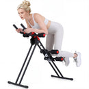 Ab Workout Equipment Foldable Abdominal Trainer Adjustable Ab Machine by LJGDeals