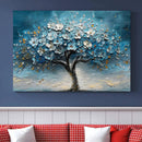 Abstract Blooming Tree Wall Art Canvas Print – Floral Modern