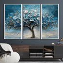 Abstract Blooming Tree Wall Art Canvas Print – Floral Modern