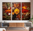 Abstract Spoonful of Spice Art Print
