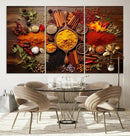 Abstract Spoonful of Spice Art Print