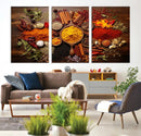 Abstract Spoonful of Spice Art Print
