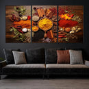 Abstract Spoonful of Spice Art Print