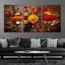 Abstract Spoonful of Spice Art Print