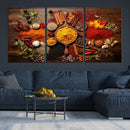 Abstract Spoonful of Spice Art Print