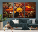 Abstract Spoonful of Spice Art Print