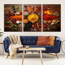 Abstract Spoonful of Spice Art Print