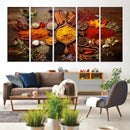 Abstract Spoonful of Spice Art Print