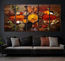 Abstract Spoonful of Spice Art Print