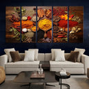 Abstract Spoonful of Spice Art Print