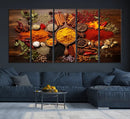 Abstract Spoonful of Spice Art Print