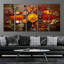 Abstract Spoonful of Spice Art Print