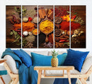 Abstract Spoonful of Spice Art Print