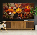 Abstract Spoonful of Spice Art Print by MyGreatCanvas | Canvas Wall Art Prints | Photo Prints & Wall Decor