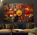 Abstract Spoonful of Spice Art Print