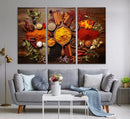 Abstract Spoonful of Spice Art Print