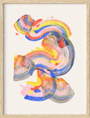 Abstract Watercolor Swirls
