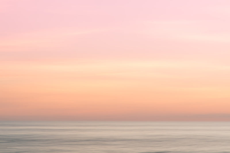Abstract Sunset Ocean Wallpaper Mural