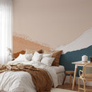 Mountain Mural Wallpaper Abstract Landscape Removable Wallpaper
