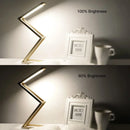 GobekUsa Dimmable LED Desk Lamp - Portable, Foldable, USB Charging, Energy Saving for Study & Work