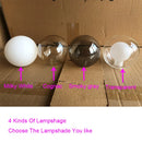 Nordic Gold Glass Globe 11-Light Pendant Lamp