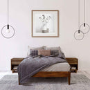 Acacia Mervyn Solid Wood Platform Bed for Timeless Comfort and Style