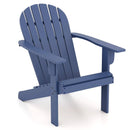Acacia Wood Lounge Patio Adirondack Chair with Inclined Seat by LJGDeals