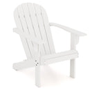 Acacia Wood Lounge Patio Adirondack Chair with Inclined Seat