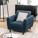 Modern Upholstered Accent Chair Single Sofa Armchair by DirectDeals