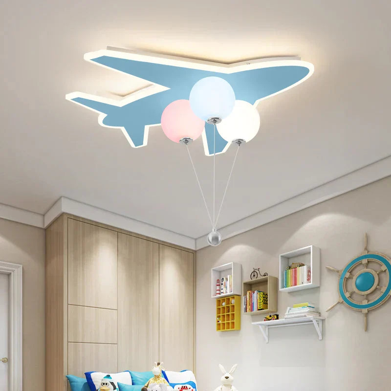 GobekUsa Kids Cloud/Aircraft Chandelier with Remote Control - Interior Lighting Solution, photo 5 of 12