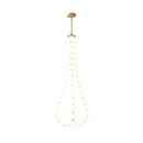 Acrylic Pearl Necklace Chandelier